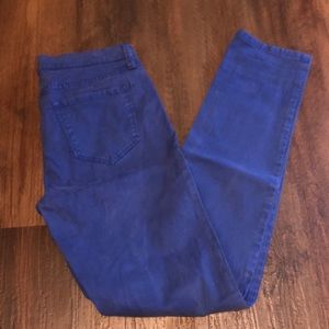 JCPENNEY Womens Skinny Super Soft Premium Denim Jeans Blue Size 28/6